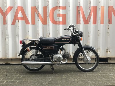 Honda CD50 benly Japans, Zwart, 9018 km