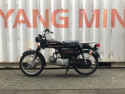 Honda CD50 benly Japans, Zwart, 9018 km