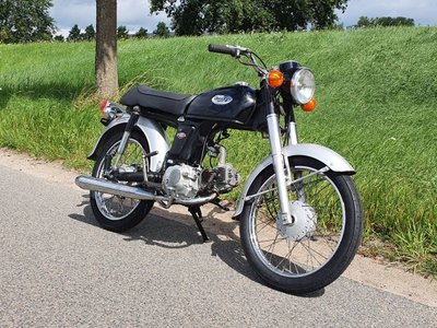 VENDU! Honda CD50s benly Japanese, black, 22487 km, with papers