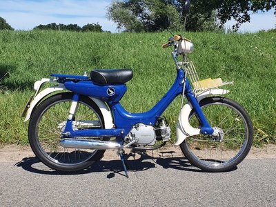 Sold! Honda PC50, Bleu