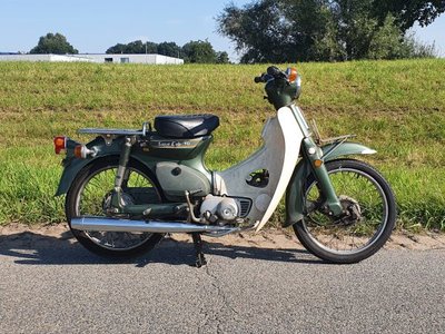 Honda C70 K1 Japanese, green, 16999km