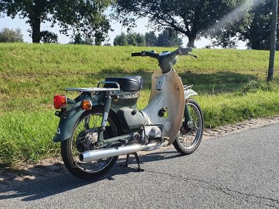Honda C70 K1 Japanese, green, 16999km