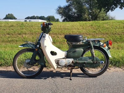 Honda C70 K1 Japanese, green, 16999km