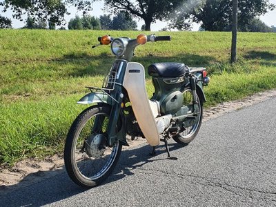 Honda C70 K1 Japanese, green, 16999km