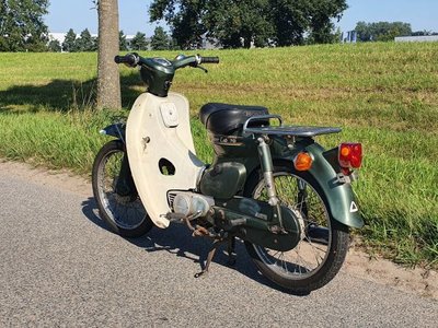 Honda C70 K1 Japanese, green, 16999km