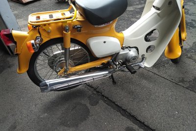 Coming soon! Honda C50 NT Japanese, yellow, 10118 km