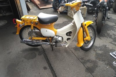 Coming soon! Honda C50 NT Japanese, yellow, 10118 km