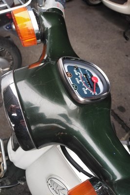 Coming soon! Honda C50 NT Japanese, green, 4756 km