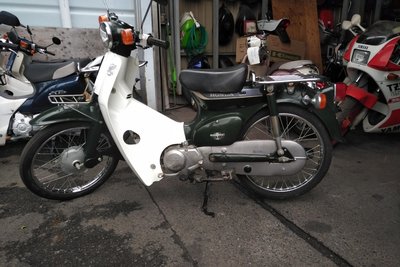 Coming soon! Honda C50 NT Japanese, green, 4756 km