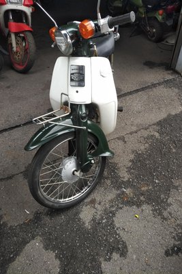 Coming soon! Honda C50 NT Japanese, green, 4756 km