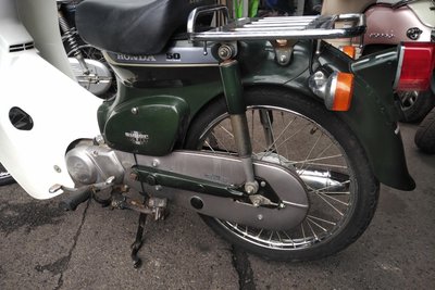 Coming soon! Honda C50 NT Japanese, green, 4756 km
