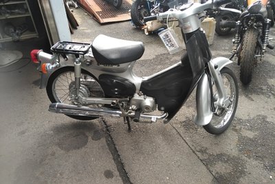 Coming soon! Honda C50 NT Japanese, silver, 12274 km
