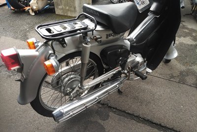 Coming soon! Honda C50 NT Japanese, silver, 12274 km