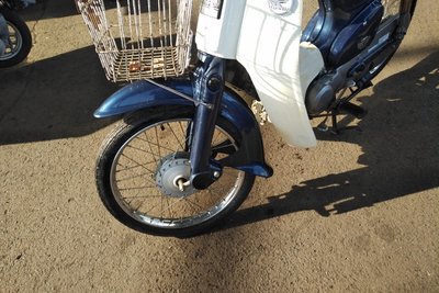 Coming soon! Honda C50 NT Japans, blue, 8860 km