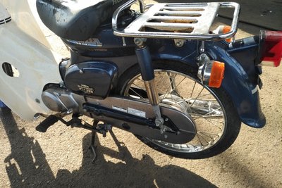 Coming soon! Honda C50 NT Japans, blue, 8860 km