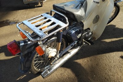 Coming soon! Honda C50 NT Japans, blue, 8860 km