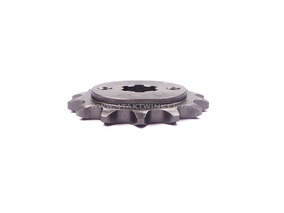 Pignon avant, chaîne 420, axe 17 mm, 14, d'origine Honda