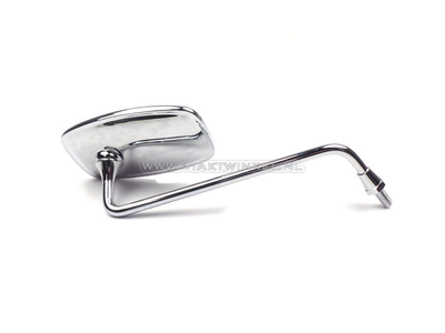 Miroir C50 rectangle, droit, d'origine Honda