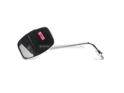 Miroir C50 rectangle, gauche, d'origine Honda