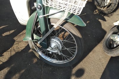 Coming soon! Honda C50 NT Japanese, green, 6000 km