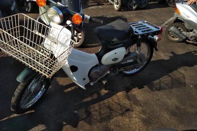 Coming soon! Honda C50 NT Japanese, green, 6000 km