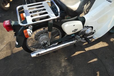 Coming soon! Honda C50 NT Japanese, green, 6000 km
