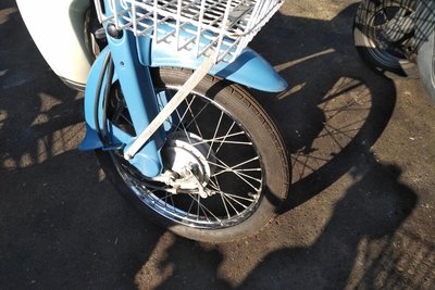 Coming soon! Honda C50 NT Japans, blue, 4524 km