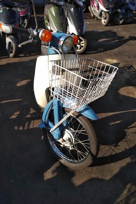 Coming soon! Honda C50 NT Japans, blue, 4524 km