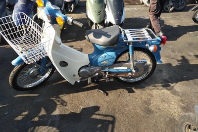 Coming soon! Honda C50 NT Japans, blue, 4524 km