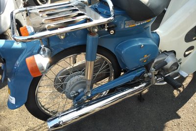 Coming soon! Honda C50 NT Japans, blue, 4524 km
