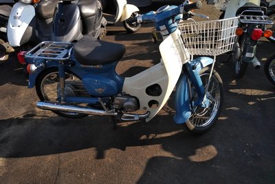 Coming soon! Honda C50 NT Japans, blue, 4524 km