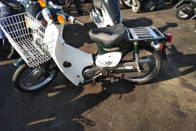 Coming soon! Honda C50 NT Japanese, green, 6159 km