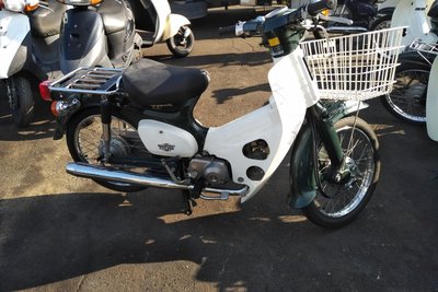 Coming soon! Honda C50 NT Japanese, green, 6159 km