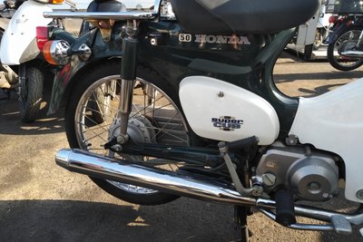 Coming soon! Honda C50 NT Japanese, green, 6159 km