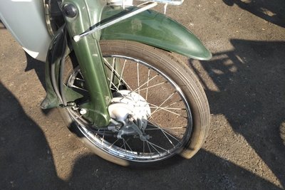 Coming soon! Honda C50 NT Japanese, green, 5800 km