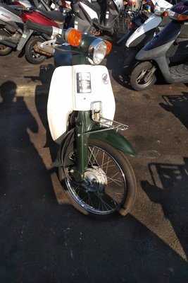 Coming soon! Honda C50 NT Japanese, green, 5800 km