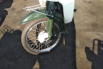 Coming soon! Honda C50 NT Japanese, green, 5800 km