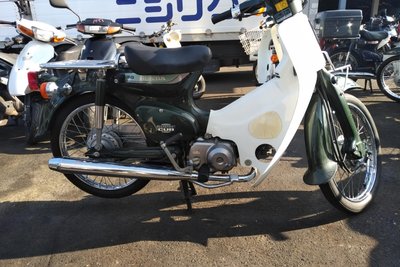 Coming soon! Honda C50 NT Japanese, green, 5800 km