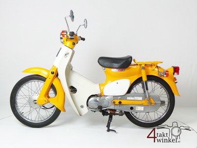 Honda C50 NT Japanese, yellow, 10118 km, with papers
