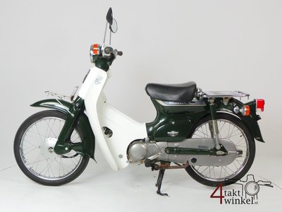 VENDU ! Honda C50 NT Japanese, green, 4756 km, with papers