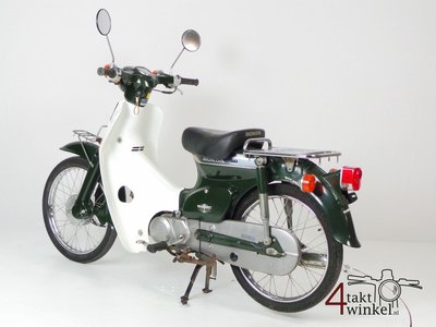 VENDU ! Honda C50 NT Japanese, green, 4756 km, with papers