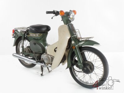 VENDU! Honda C70 K1 Japanese, green, 16999km