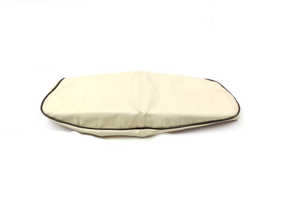 Housse Buddy Dax crème, passepoil noir