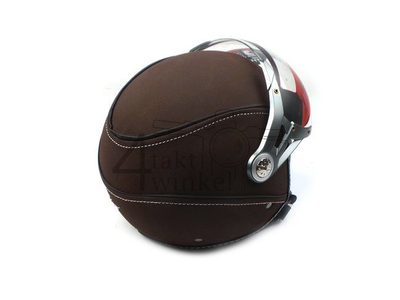 Casque MT, Le Mans Soul Retro, cuir marron, tailles XS à XXL