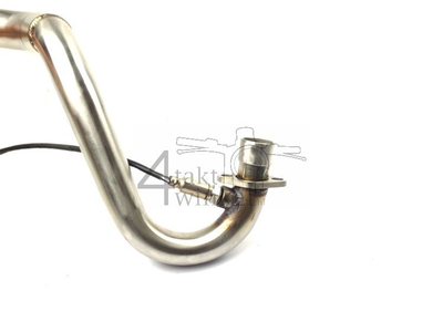 Pot d'échappement sport, dessus, inox / carbone, Kepspeed, Euro 4