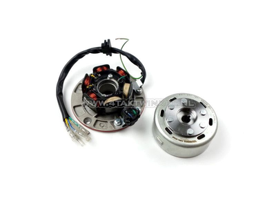 Kit d'allumage CDI 6v robinet, volant Takegawa, convient pour SS50, CD50, C50, Dax