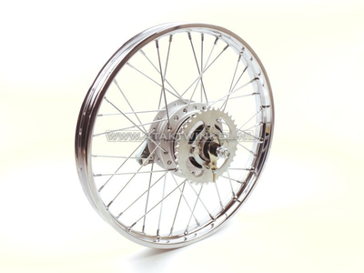 Roue complète, roue arrière, 17, avec accessoires, convient pour C50, CD50 (SS50)