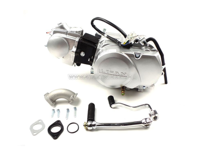 Moteur, 50cc, embrayage manuel, Lifan, 4 vitesses, argent