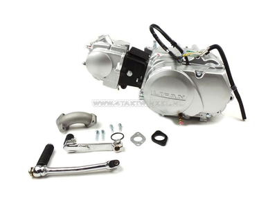 Moteur, 70cc, embrayage manuel, Lifan, 4 vitesses, argent
