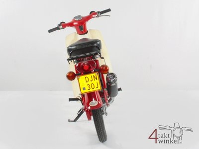 Honda C50 OT Japanese, Red, 3321 km, Fully restored! with papers